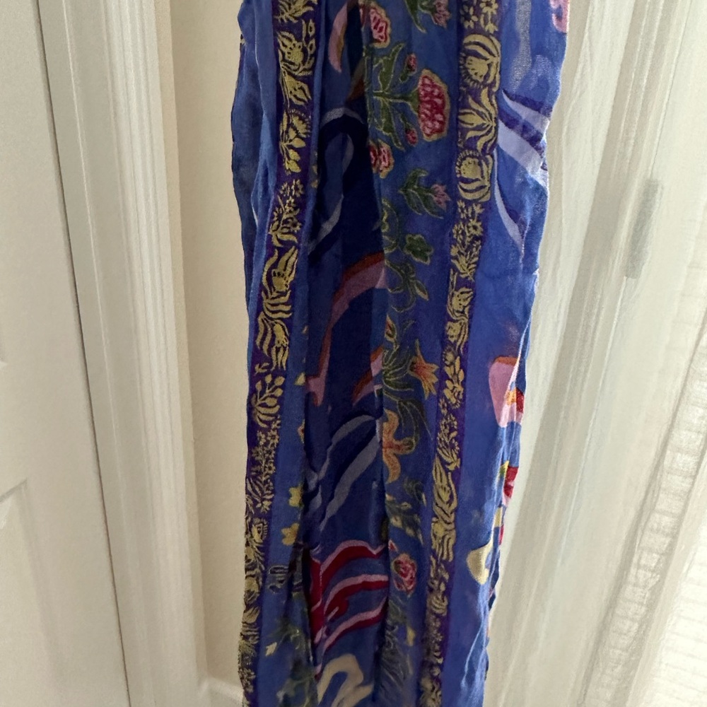 Vela x Kweenkaraza Blue Scarf Standard